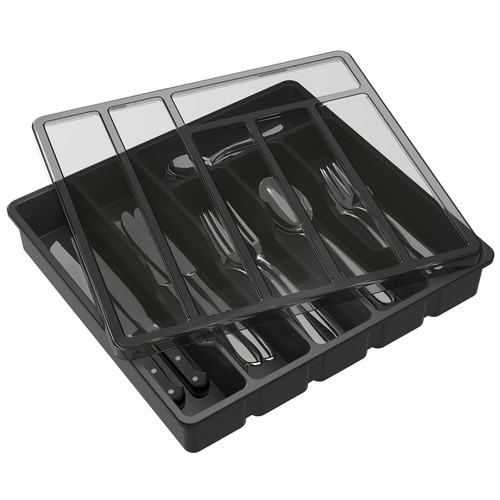 Lifewit cutlery tray with lid - cutlery,