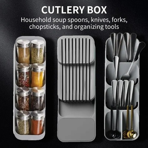 Kitchen cutlery drawer - cutlery,