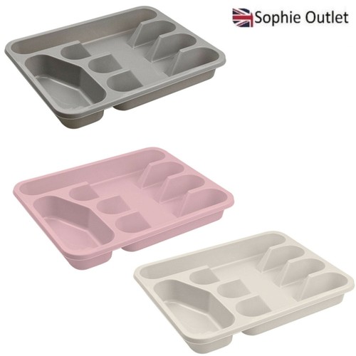 Plastic cutlery tray - tray, spoon