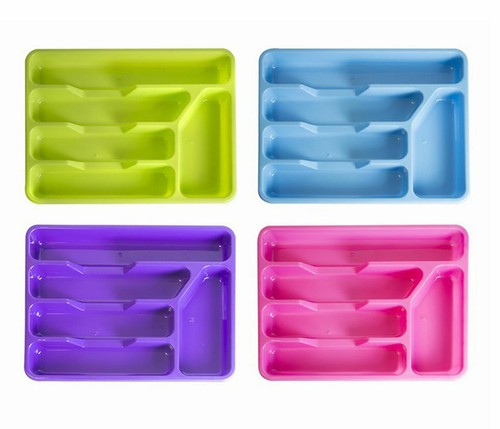 Cutlery tray organiser drawer
