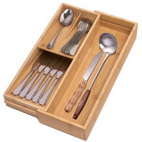 Bamboo kitchen drawer - kitchen,